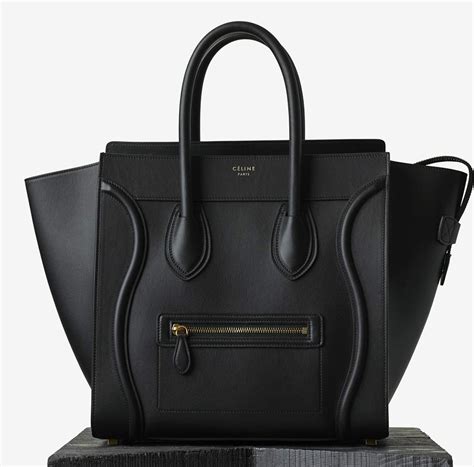 celine mini luggage tote bag.